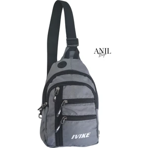 Anıl Bags Keten Kumaş Kulaklı ve USB Çıkışlı, Askılı Çapraz Göğüs, Omuz ve Bel Çantası Çok Fonksiyonlu