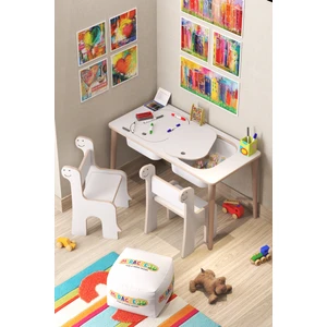 Miracle 3D Çocuk Çalışma Masası Aktivite Masası