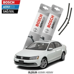 Volkswagen Jetta 2016 Model Bosch Aeroeco Muz Silecek Takımı