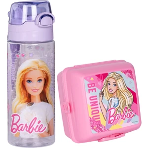 Barbie 500 ml Matara-Suluk ve Beslenme Kutusu