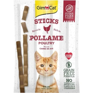 GimCat Sticks Tavuklu Ciğerli Kedi Ödül Çubukları 4 Parça- 20 Gr
