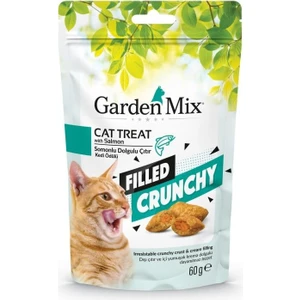 Gardenmix Somonlu İçi Dolgulu Kedi Ödülü 60 gr
