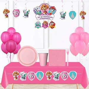Parti Dükkanım Paw Patrol Skye Doğum Günü Parti Seti 16 Kişilik