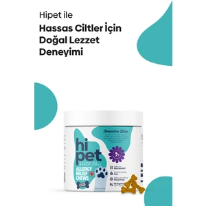 Alerjik Ciltler Için Çiğnenebilir Tablet (Sensitive)