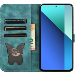 LR Joyful Xiaomi Redmi Note 13 Pro 4g / Poco M6 Pro 4g Cüzdan Telefon Deri Kılıf (Yurt Dışından)
