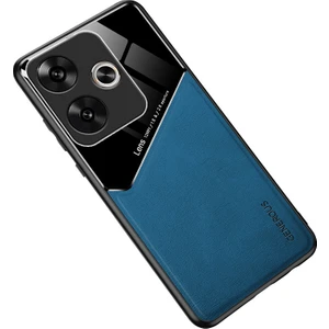 LR Joyful Xiaomi Poco F6 5g Pu+Tpu+Pc Telefon Kapağı Desteği Manyetik Araç Montajı (Yurt Dışından)