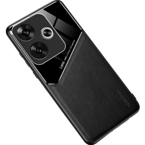 LR Joyful Xiaomi Poco F6 5g Pu+Tpu+Pc Telefon Kapağı Desteği Manyetik Araç Montajı (Yurt Dışından)