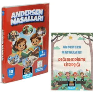 1. Sınıf Okuma Seti Andersen Masalları 10 Kitap - Değerlendirme Kitapçığı Ilaveli - Hans Christian Andersen