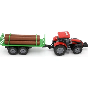 Aya Toys Pilli Odunlu Traktör 40319