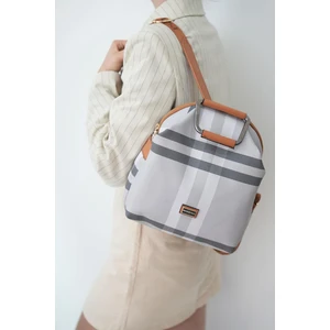 Silver Polo Silver & Polo A.Gri - A.Taba SP771 Kadın Sırt Çantası