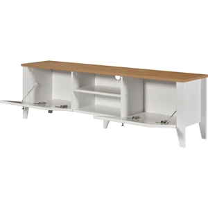 Just Home Mona Tv Ünitesi - Beyaz / Sepet - 160 cm
