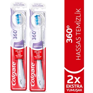 360 Hassasiyete Pro Çözüm Ekstra Yumuşak Diş Fırçası x2 Adet