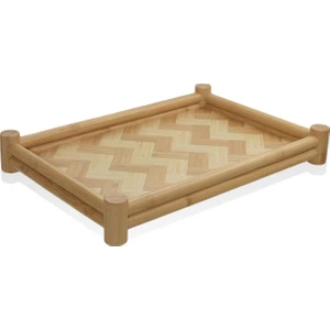 The Mia Wicker Tepsi 36X25 cm TPS0072