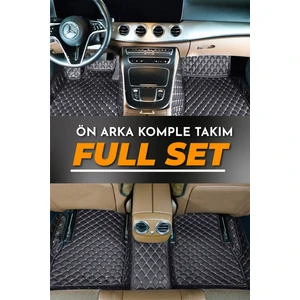 Renault Kangoo (2004-2012) Uyumlu Özel Dikim Deri 7d Havuzlu Paspas