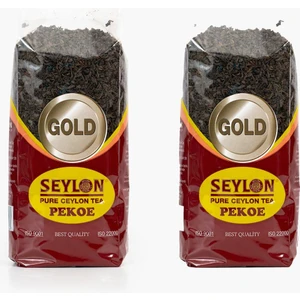 Seylon Çay 500 gr Seylon Pekoe Gold 100% Saf Ceylon Tea 2 Adet İthal Seylan Sri Lanka Kaçak Siyah Yaprak Çayı.