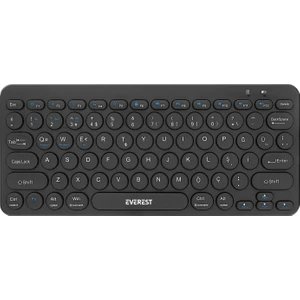 KB-BT16 3 Cihaz Desteği 2.4g+Bt1+Bt2 Android-Ios-Pc Türkçe Q Klavye Kablosuz Klavye Bluetooth Klavye