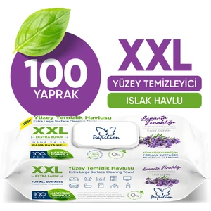 Easy Clean XXL Lavanta Kokulu Naturel Formül 100 Geniş Yaprak