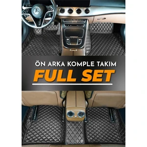 Renault Clio 5 (2020-2024) Birebir Uyumlu Araca Özel Dikim 7d Havuzlu Deri Paspas