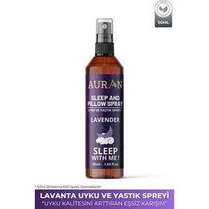 Lavanta Uyku Ve Yastık Spreyi Rahatlatıcı Uyku Ve Dinlenme Spreyi Sleep And Pıllow Spray 50ml