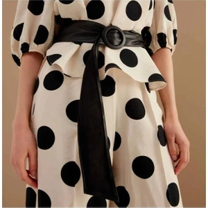 ZR Accessory Yumuşak Suni Deri Tokalı Kadın Pantolon Kemeri, Ceket Kemeri, Elbise Kemeri, Gömlek Kemeri