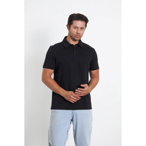 Black Project Erkek %100 Pamuk Serin Tutan Regular Fit Polo Yaka T-Shirt