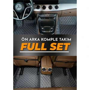 Hyundai Bayon (2021-2023) Birebir Uyumlu Araca Özel Dikim 7d Deri Paspas