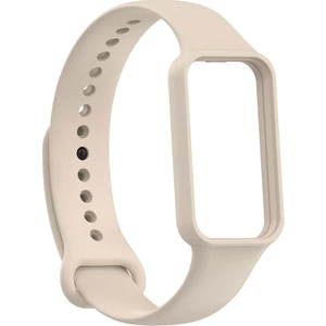 Xiaomi Redmi Smart Band 2 Uyumlu Kordon Silikon Soft Yüzey Yumuşak Zore Krd-87 Kayış, Krem