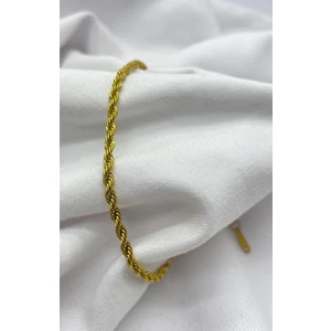 Burma Çelik Burgu Bileklik 316L Paslanmaz Kararmaz