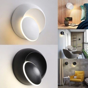 Full Reyon Elektrikle Çalışır, 2 Adet 6 Watt, Günışığı,  Yatakbaşı LED Aplik, Modern Gece Lambası, Şık Armatür