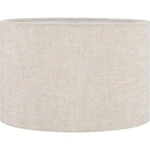 Krem Abajur Başlığı Çap 30 cm Kumaş Silindir A846