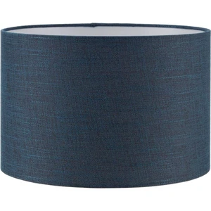 Lacivert Silindir Abajur Başlığı Çap 30 cm Kumaş A858