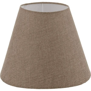 Bej Abajur Başlığı Çap 35 cm Konik Kumaş A853