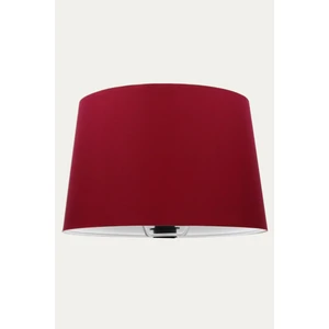 Bordo Konik Başlık Abajur Şapka Kumaş Çap 35 cm A880