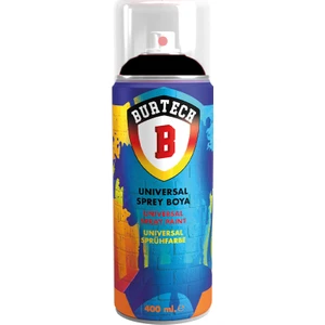 Sprey Boya Yarı Mat Siyah
