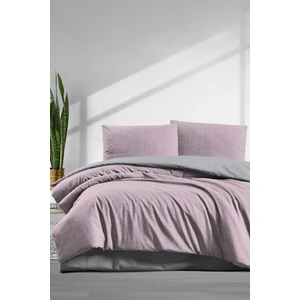 Simple Fitted Tek Kişilik Nevresim Takımı 3 Parça Pembe