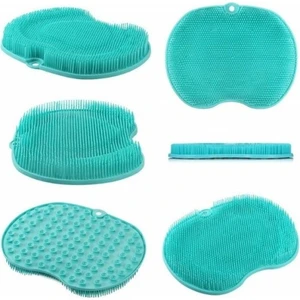 Main Shop Vantuzlu Banyo Sırt Fırçası ve Masaj Matı