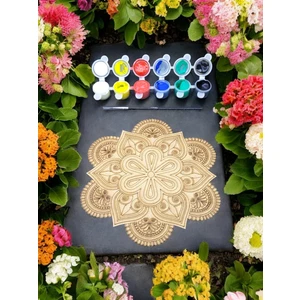 Sharp & Art Sharp&art Ahşap Mandala Hobi Boyama Setleri