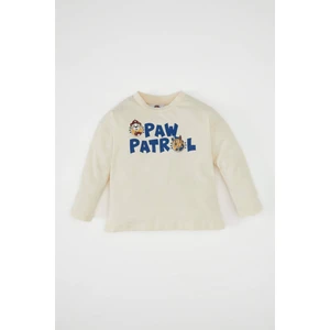 Erkek Bebek Paw Patrol Bisiklet Yaka Uzun Kollu Tişört D1886A524AU