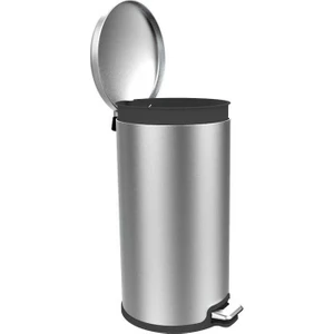 Bombe Kapaklı Çelik Çöp Kovası 40 Lt