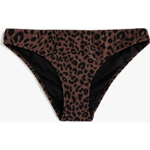 Leopar Bikini Altı Astarlı