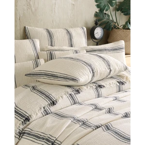 Destiny Hometex 4 Katlı Multi Muslin %100 Pamuk Battal Boy Yatak Örtüsü 240X260 cm Battal Boy