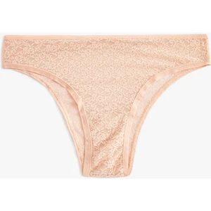 Çiçekli Dantel Brazilian Külot