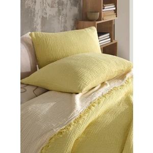 Destiny Hometex 4 Katlı Multi Muslin  Pamuk Battal Boy Yatak Örtüsü 240x260 Cm Battal Boy