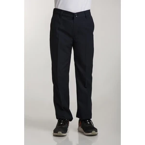 CMZ Collection Erkek Likralı Kumaş Esnek Beli Lastikli Cepli Okul Pantolonu