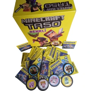 Minecraft Yeni Seri Taso Oyunları En Eğlenceli Taso Oyunu Sağlam Kaliteli Oyun Tasoları Oyun Kağıtları