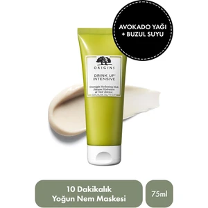 Drink Up Avokado ve İsviçre Buzulu Suyu İçerikli Yoğun Gece Maskesi 75ml