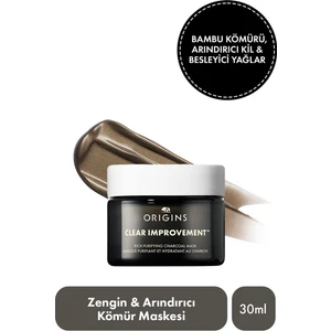 Clear Improvement™ Kömür Içeren Zengin Arındırıcı Bakım Maskesi 30ml