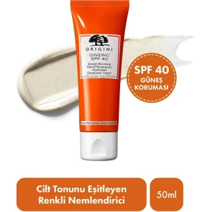 Ginzing™ SPF40 Canlandırıcı ve Aydınlık Görünüm Veren Renkli Nemlendirici 50 ML