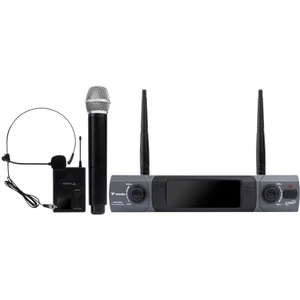 WM-202HT 1 Receiver+ 1 Handheld Mic.+ 1 Lavalier Yaka Mikrofonu