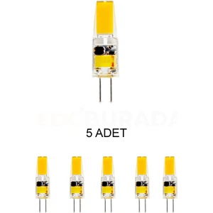 CT-4252 Kapsül Ampul 4W Günışığı G4 Duy - 5’li Paket